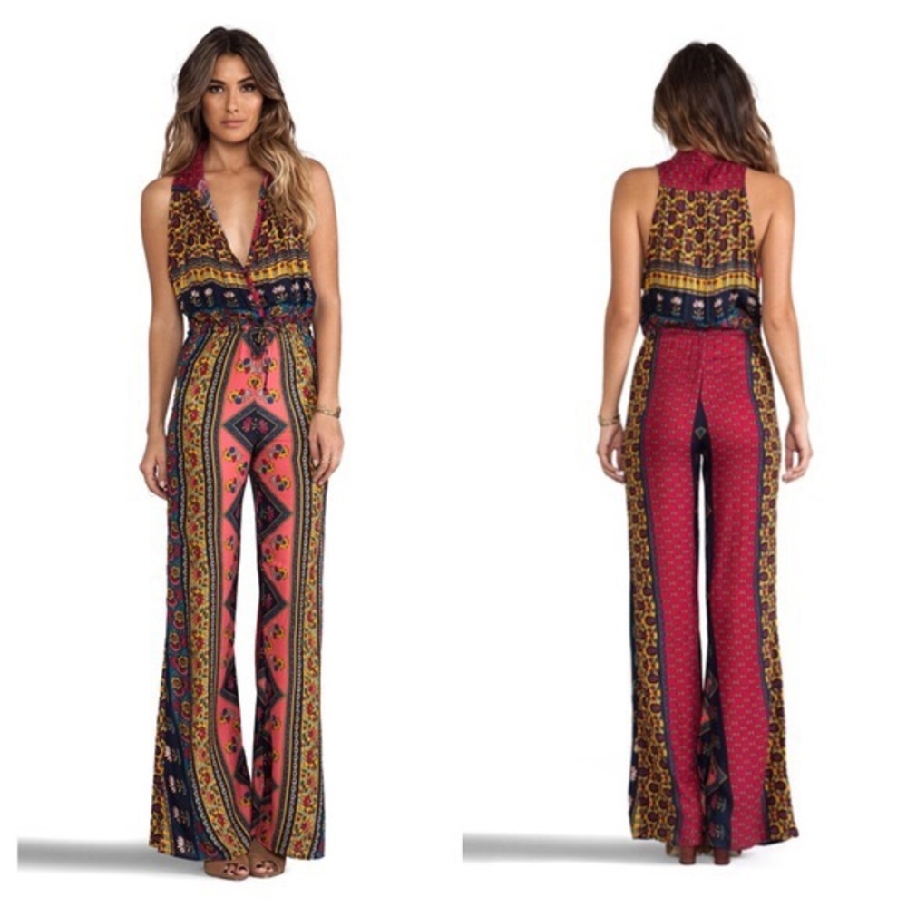 NOVELLA ROYALE PLATFORM HOLLY JUMPSUIT